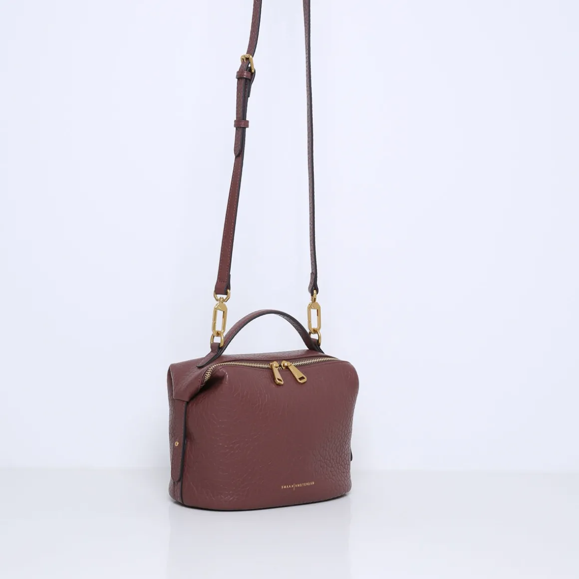 Smaak Amsterdam Crossbody Tassen-ABBY PRINTED | Plum