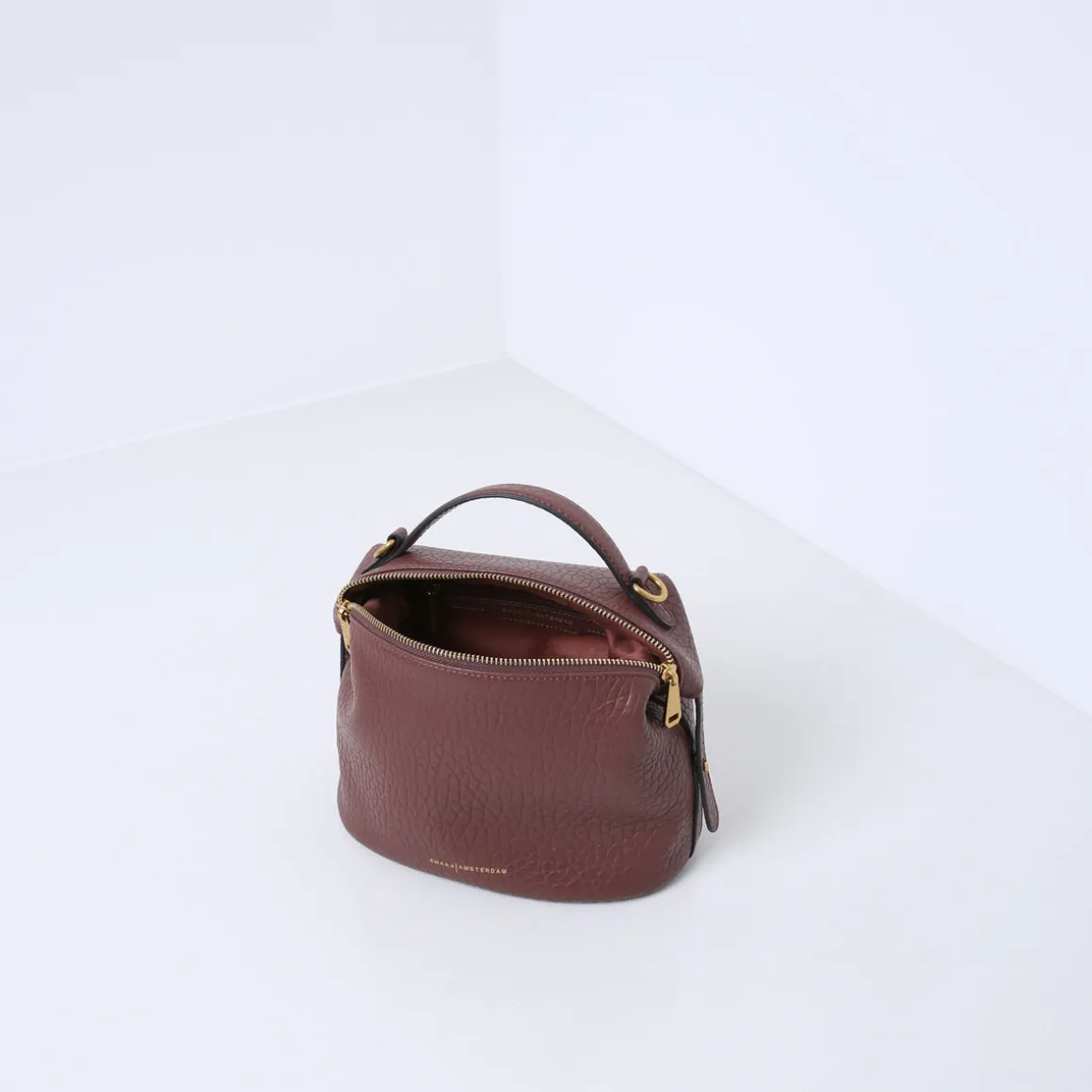 Smaak Amsterdam Crossbody Tassen-ABBY PRINTED | Plum