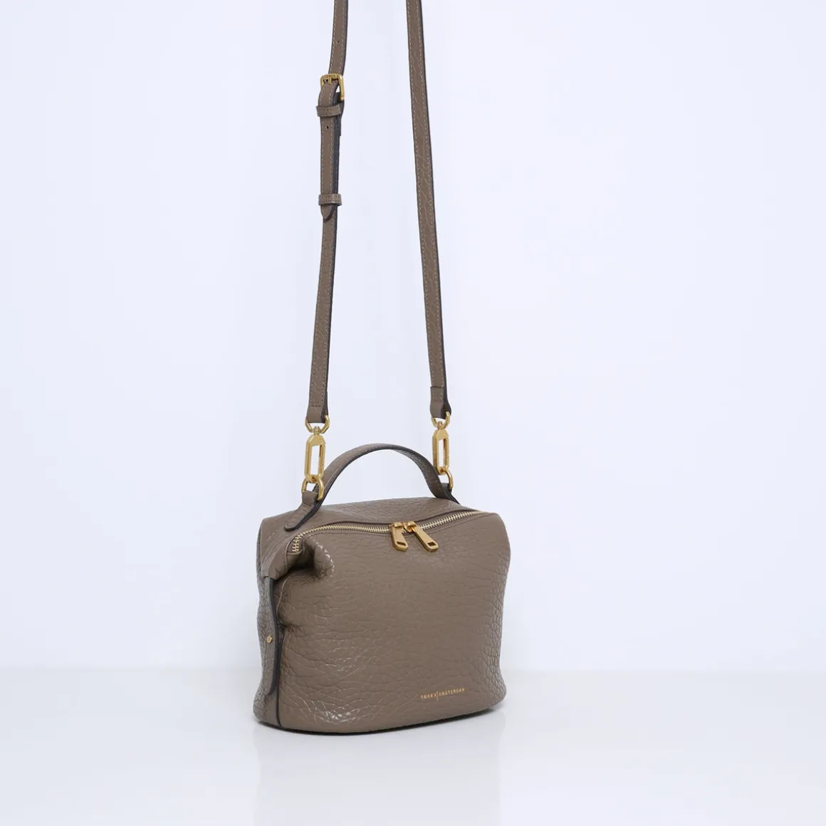Smaak Amsterdam Crossbody Tassen-ABBY PRINTED | Taupe