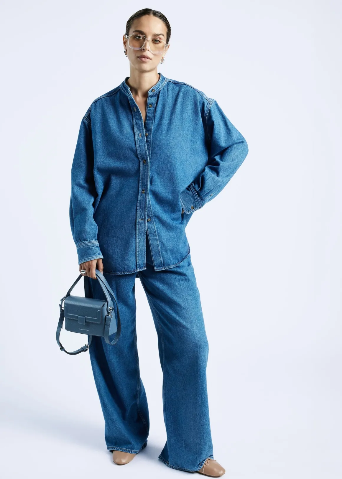 Smaak Amsterdam Handtassen | Crossbody Tassen-ALAN | Denim