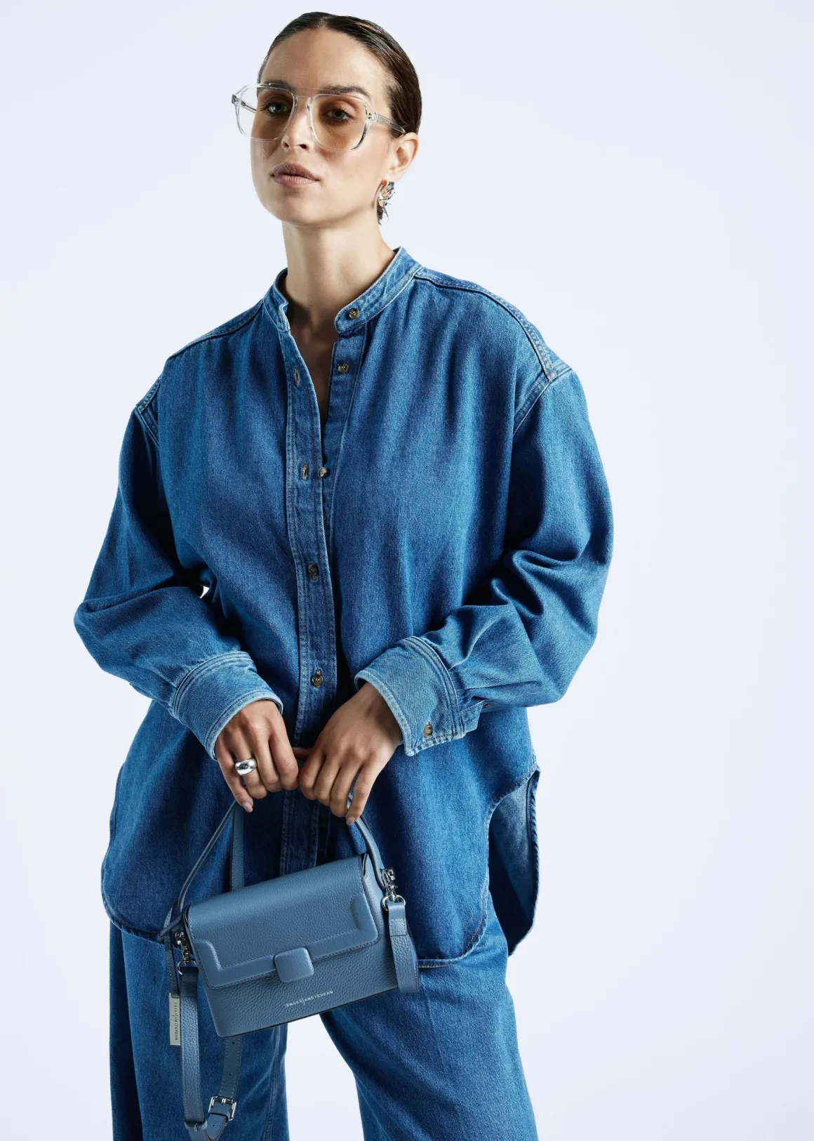 Smaak Amsterdam Handtassen | Crossbody Tassen-ALAN | Denim