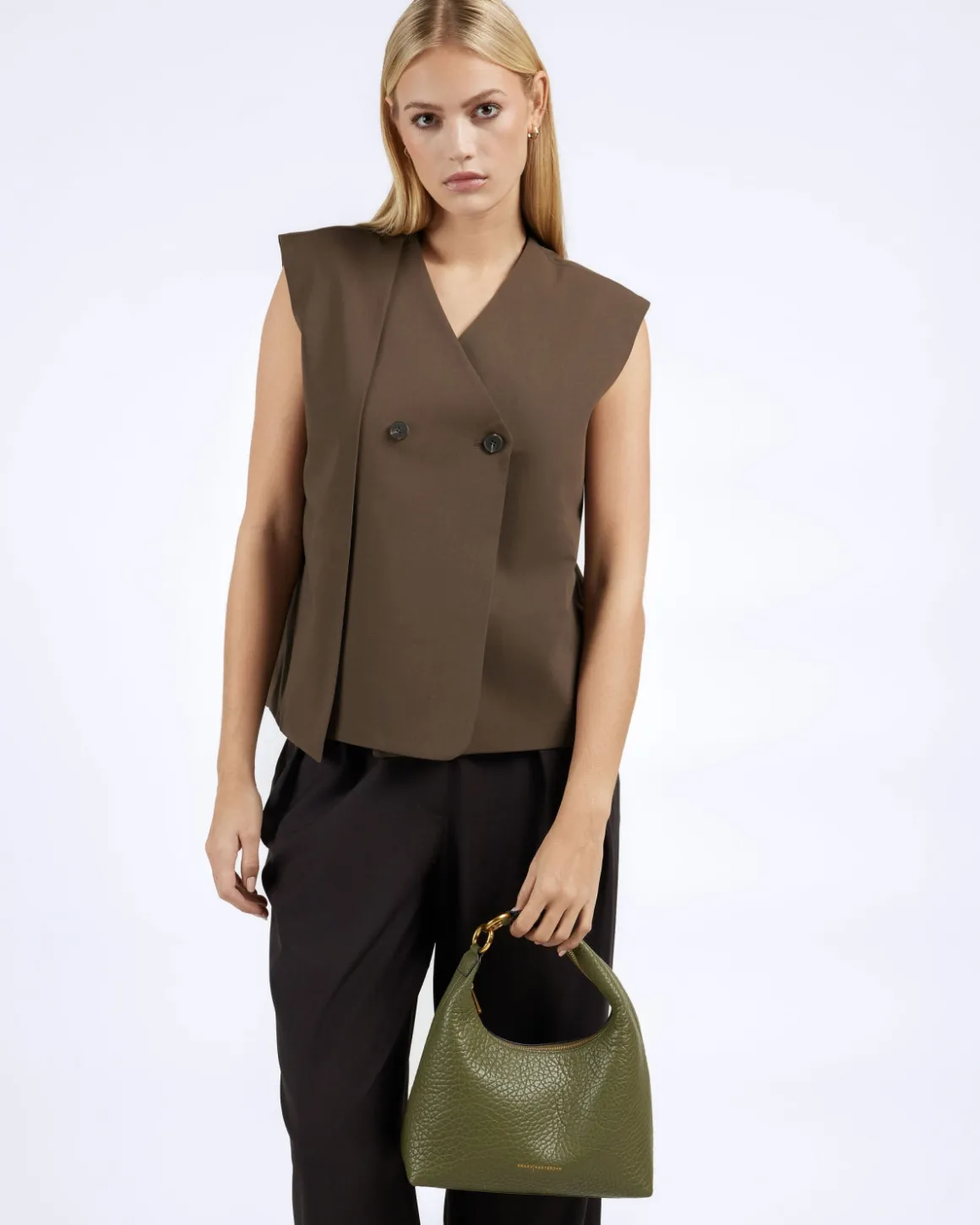Smaak Amsterdam Handtassen | Crossbody Tassen-ARTIE | Grass