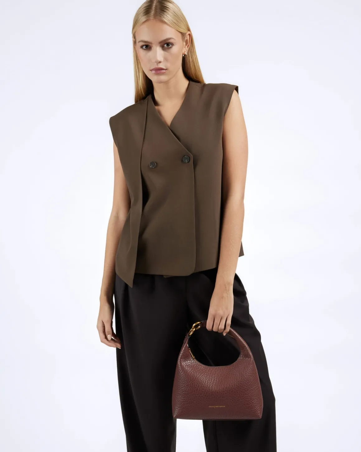 Smaak Amsterdam Handtassen | Crossbody Tassen-ARTIE | Plum