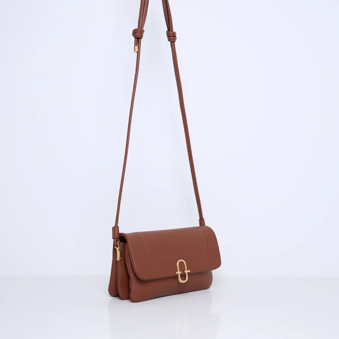 Smaak Amsterdam Schoudertassen-BANGLE | Camel