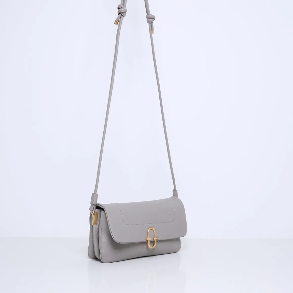 Smaak Amsterdam Schoudertassen-BANGLE | Taupe