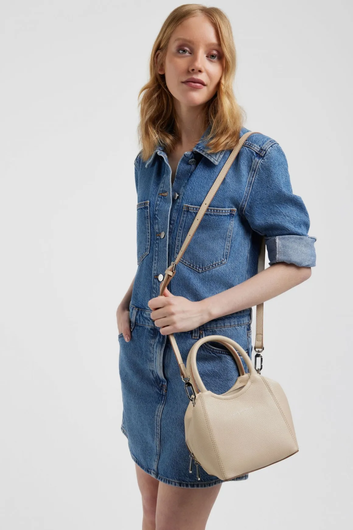 Smaak Amsterdam Handtassen | Crossbody Tassen-BONNY (online exclusive) | Limestone