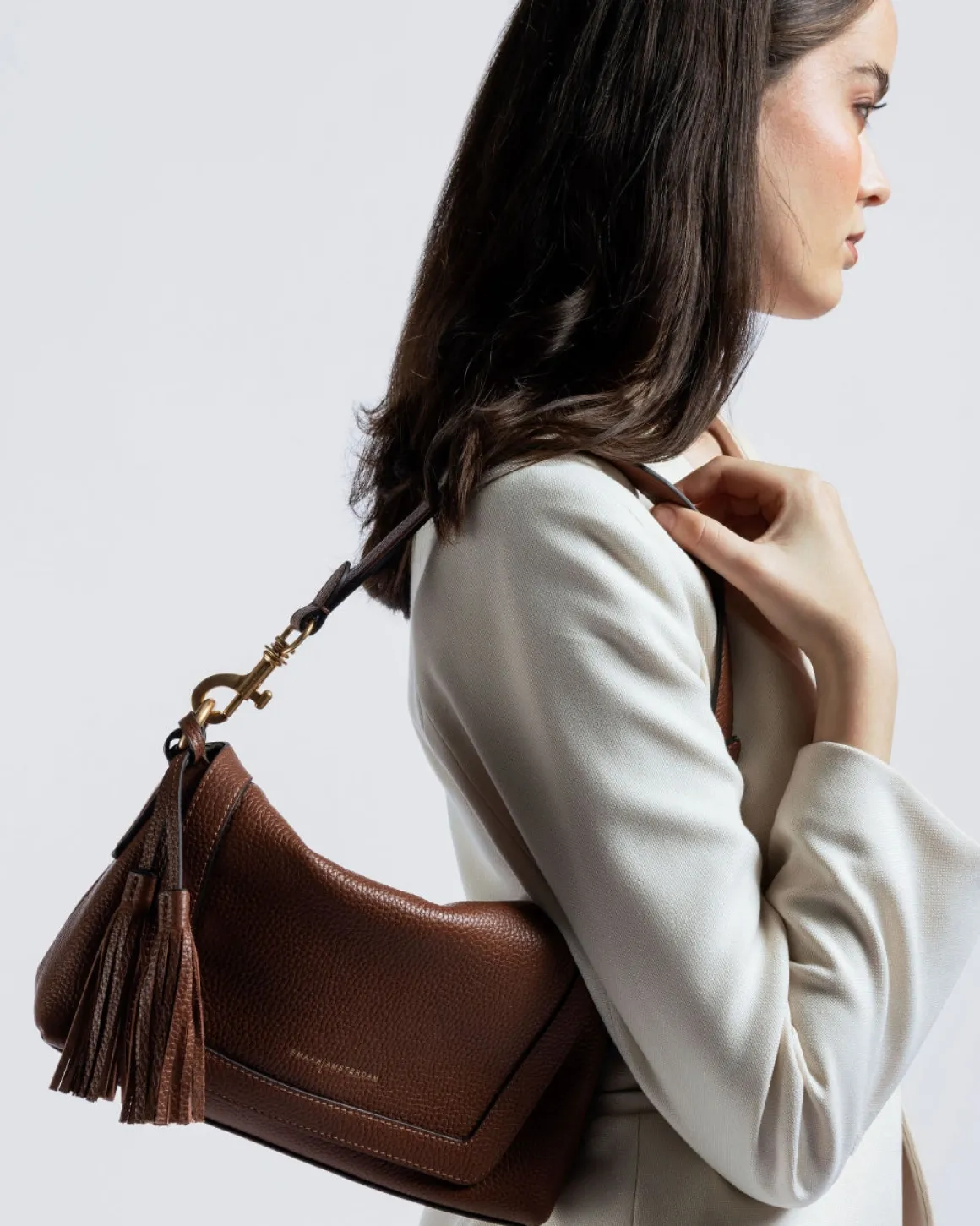 Smaak Amsterdam Crossbody Tassen | Schoudertassen-BONO (online exclusive) | Camel