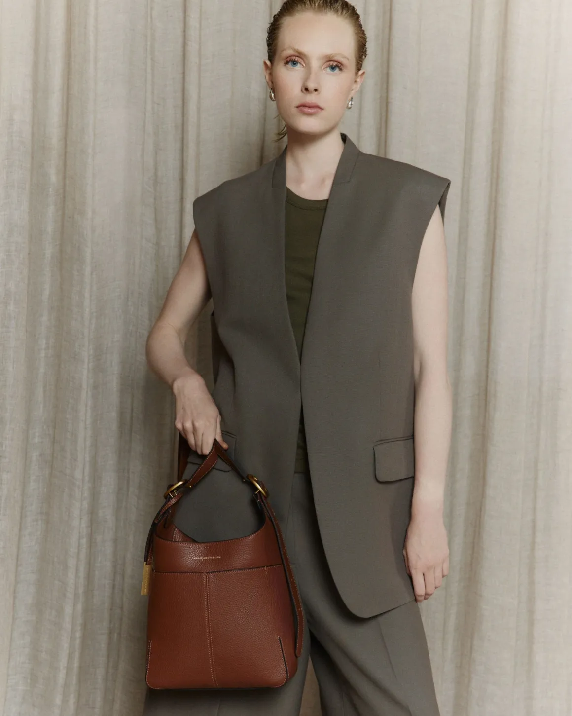 Smaak Amsterdam Crossbody Tassen | Schoudertassen-CARO | Camel