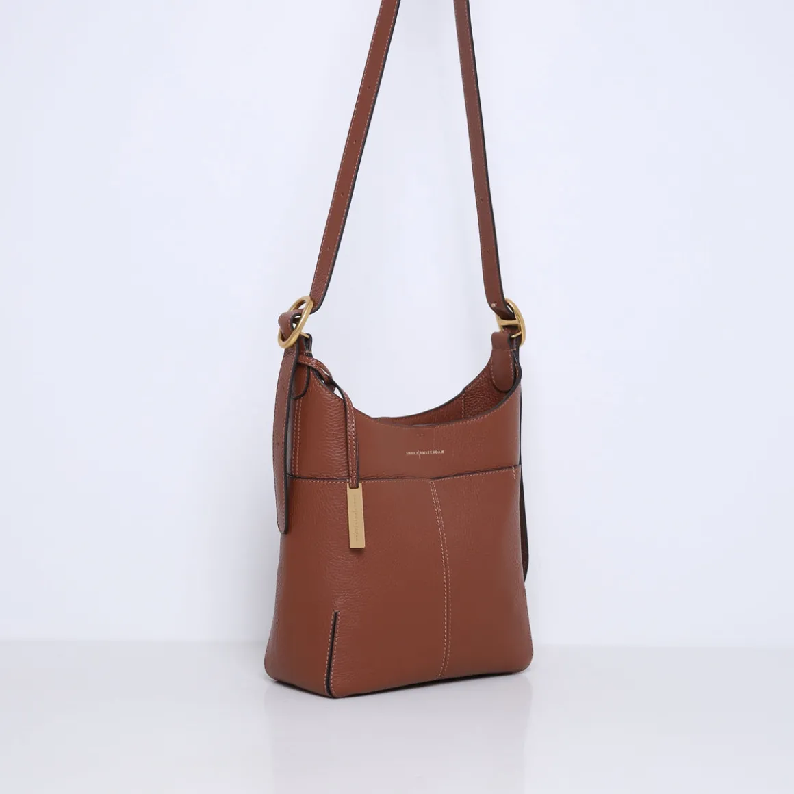 Smaak Amsterdam Crossbody Tassen | Schoudertassen-CARO | Camel