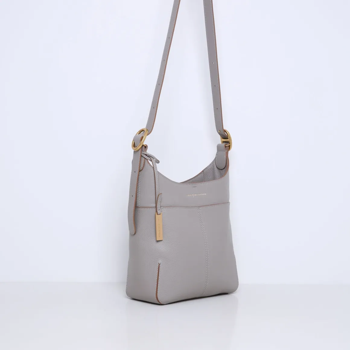 Smaak Amsterdam Crossbody Tassen | Schoudertassen-CARO | Taupe