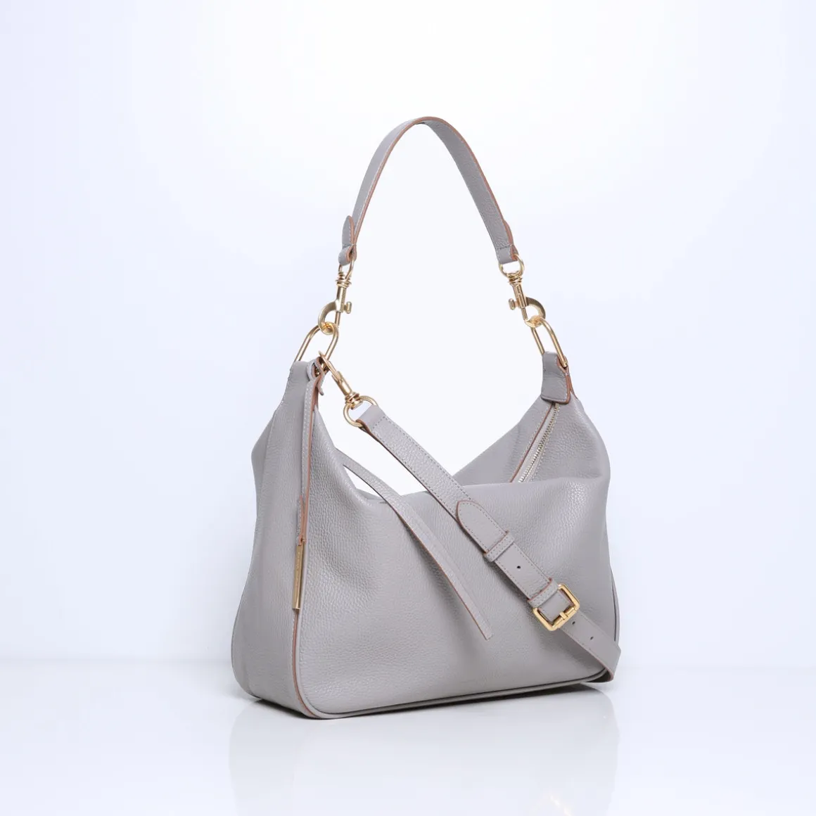 Smaak Amsterdam Crossbody Tassen | Schoudertassen-CHESTER (online exclusive) | Taupe