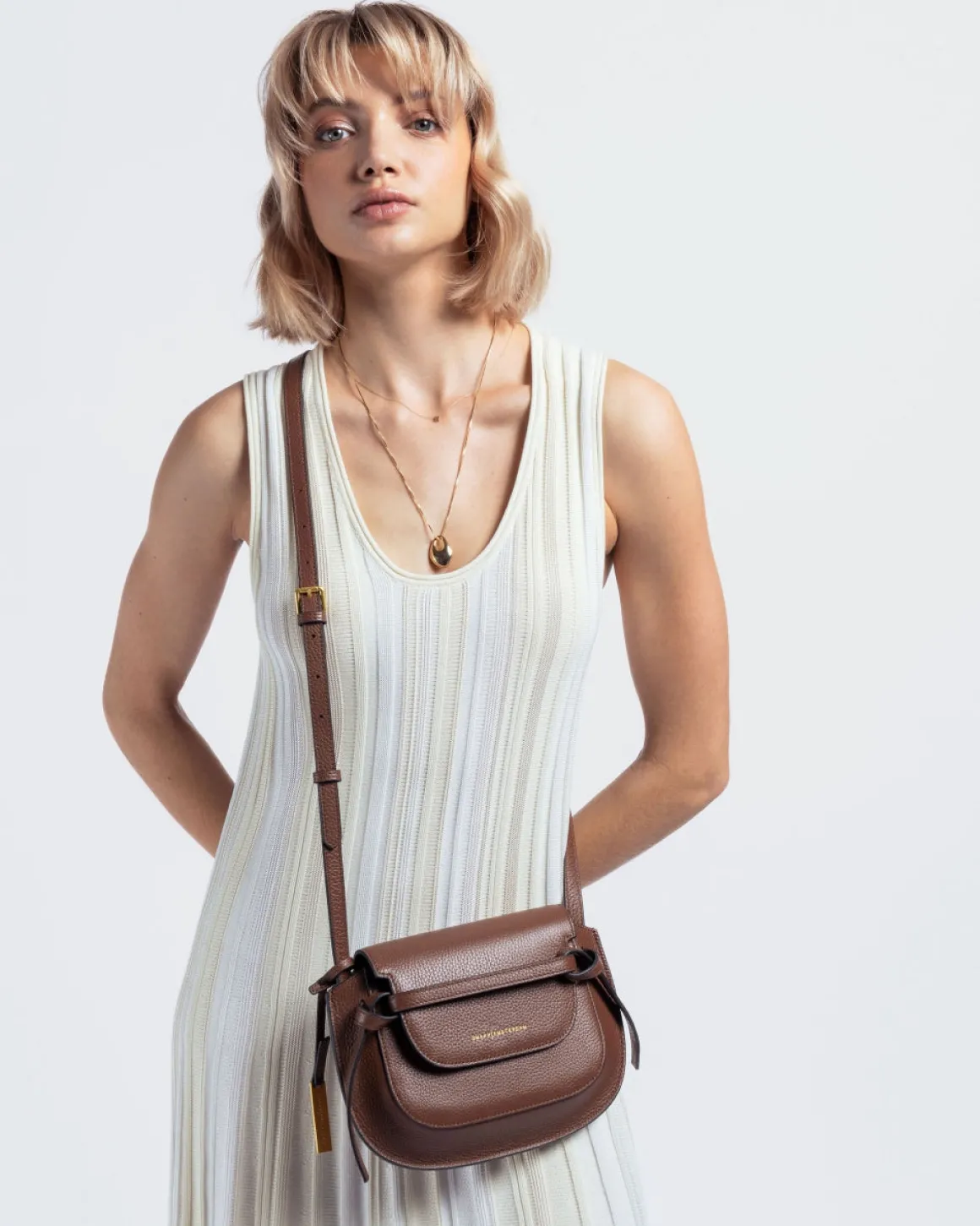 Smaak Amsterdam Crossbody Tassen-CLINT | Camel