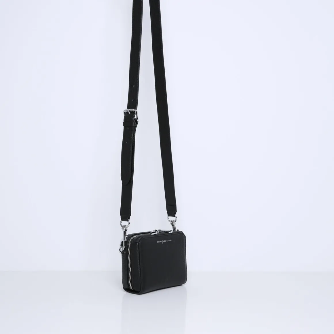 Smaak Amsterdam Crossbody Tassen-COOPER | Black