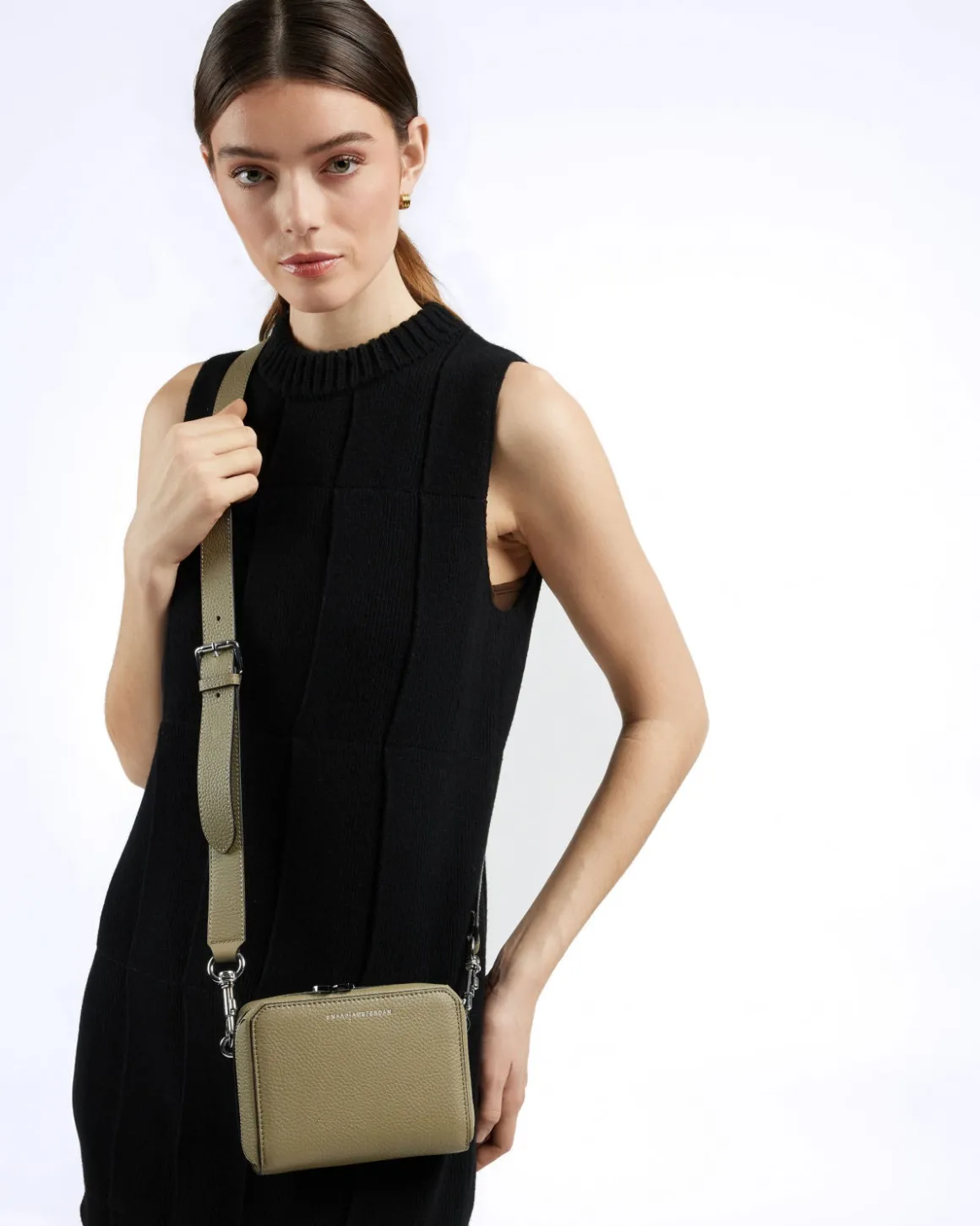 Smaak Amsterdam Crossbody Tassen-COOPER | Sage