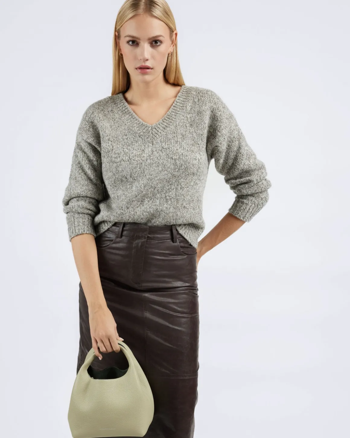 Smaak Amsterdam Crossbody Tassen-DAISY | Olive