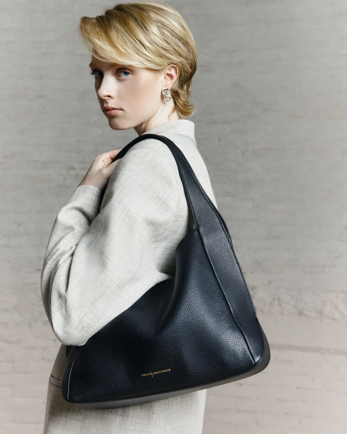 Smaak Amsterdam Handtassen | Crossbody Tassen-ELLES | Black