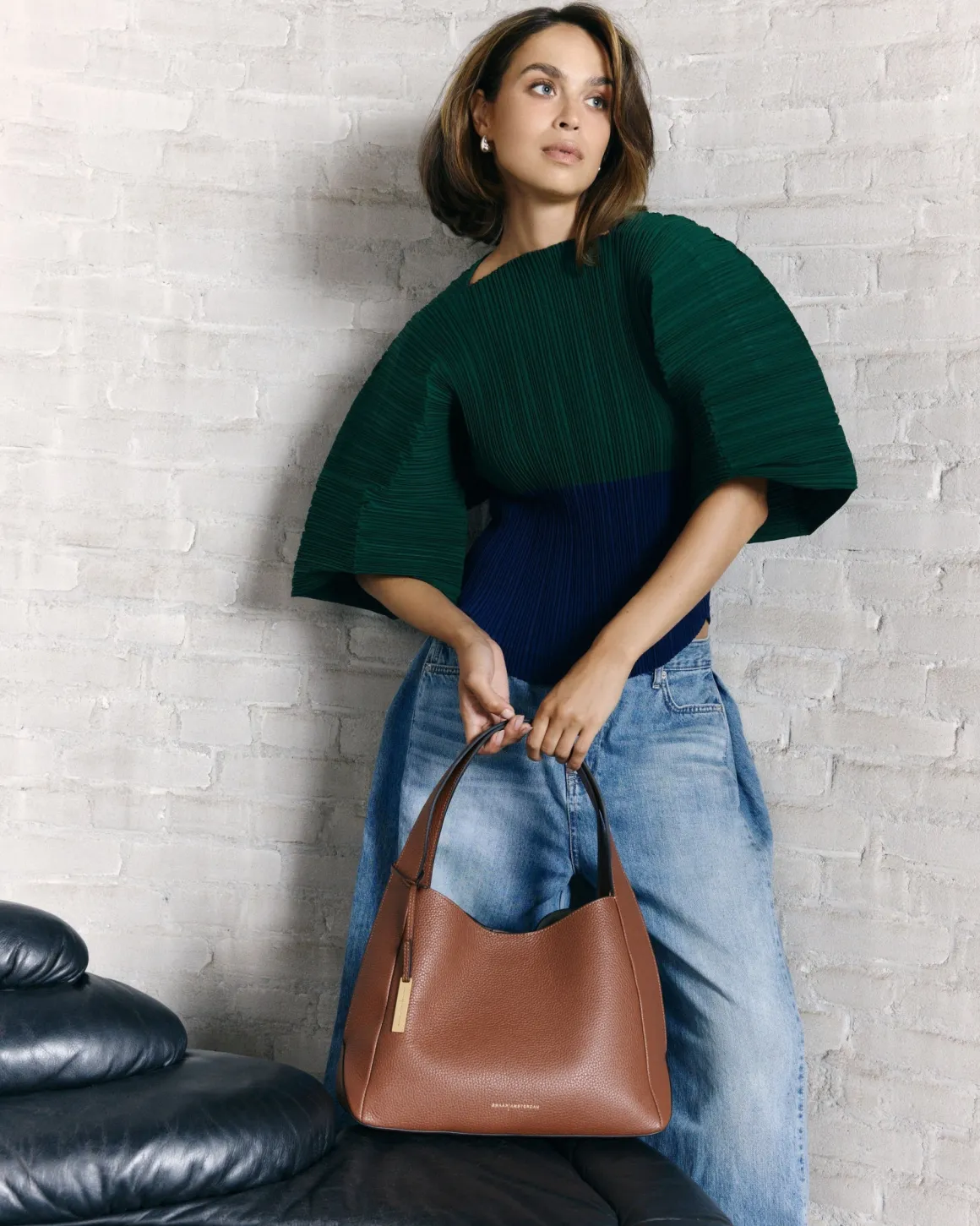 Smaak Amsterdam Handtassen | Crossbody Tassen-ELLES | Camel
