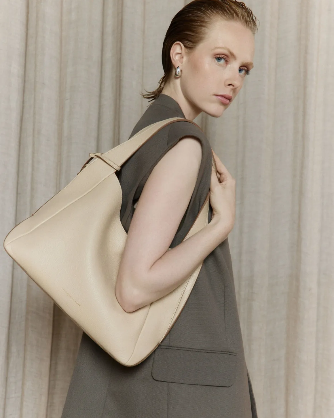 Smaak Amsterdam Handtassen | Crossbody Tassen-ELLES | Limestone