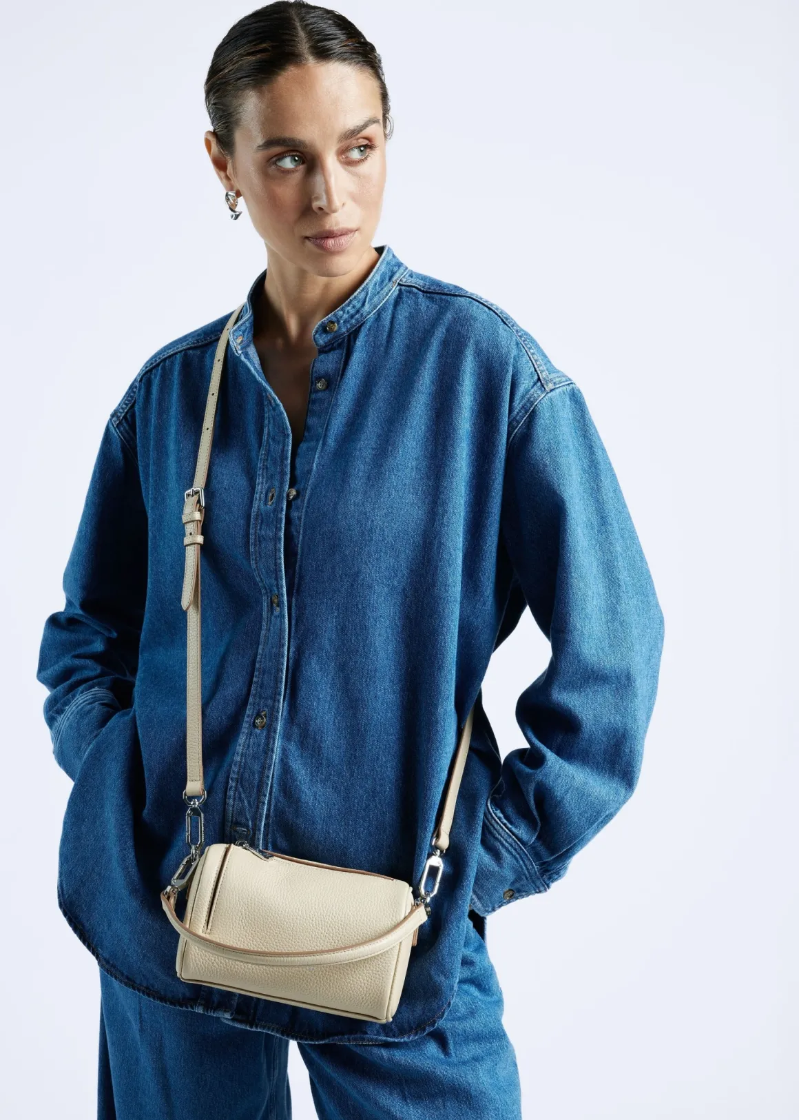 Smaak Amsterdam Handtassen | Crossbody Tassen-FIGU | Limestone