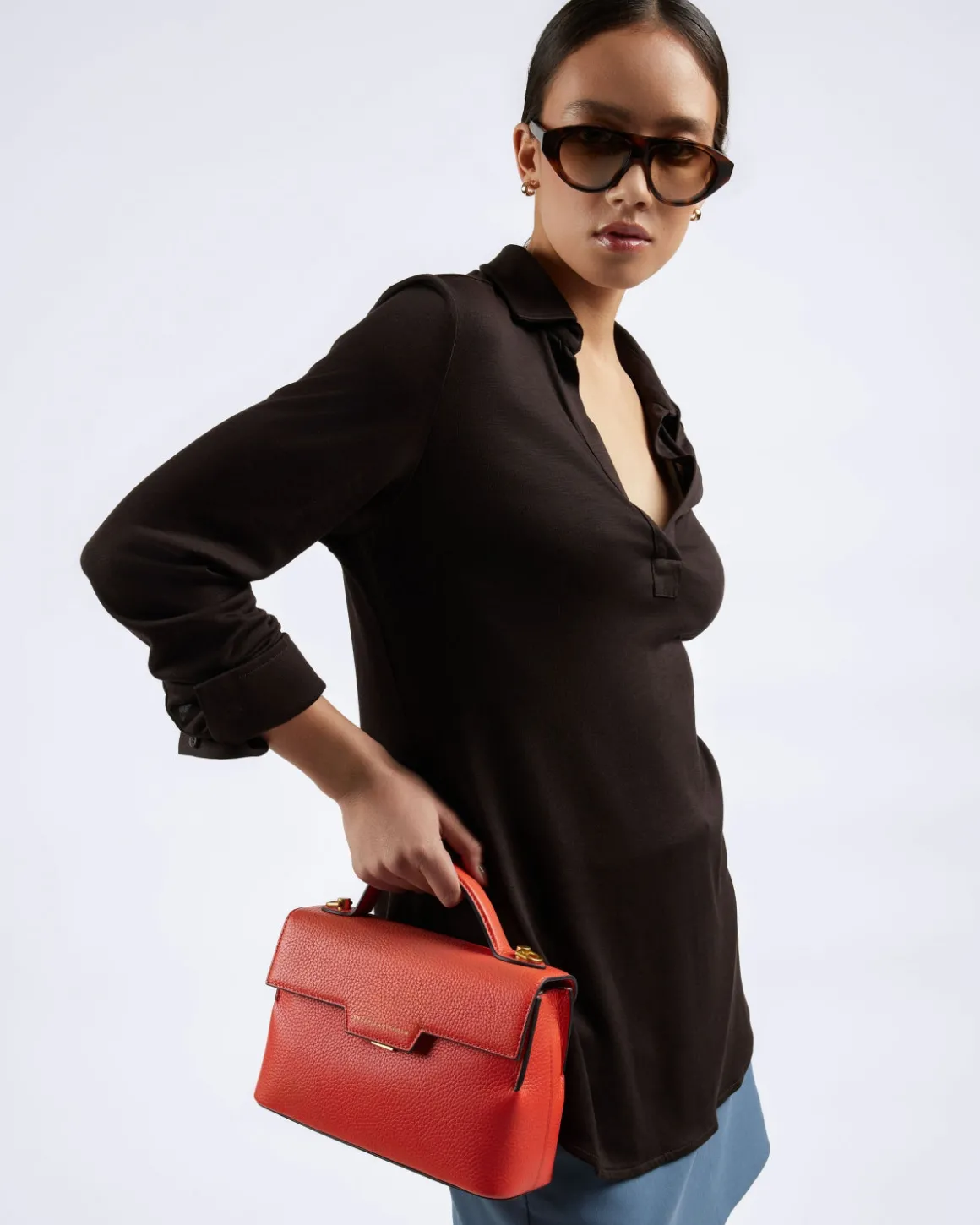 Smaak Amsterdam Crossbody Tassen-FLORA | Fire