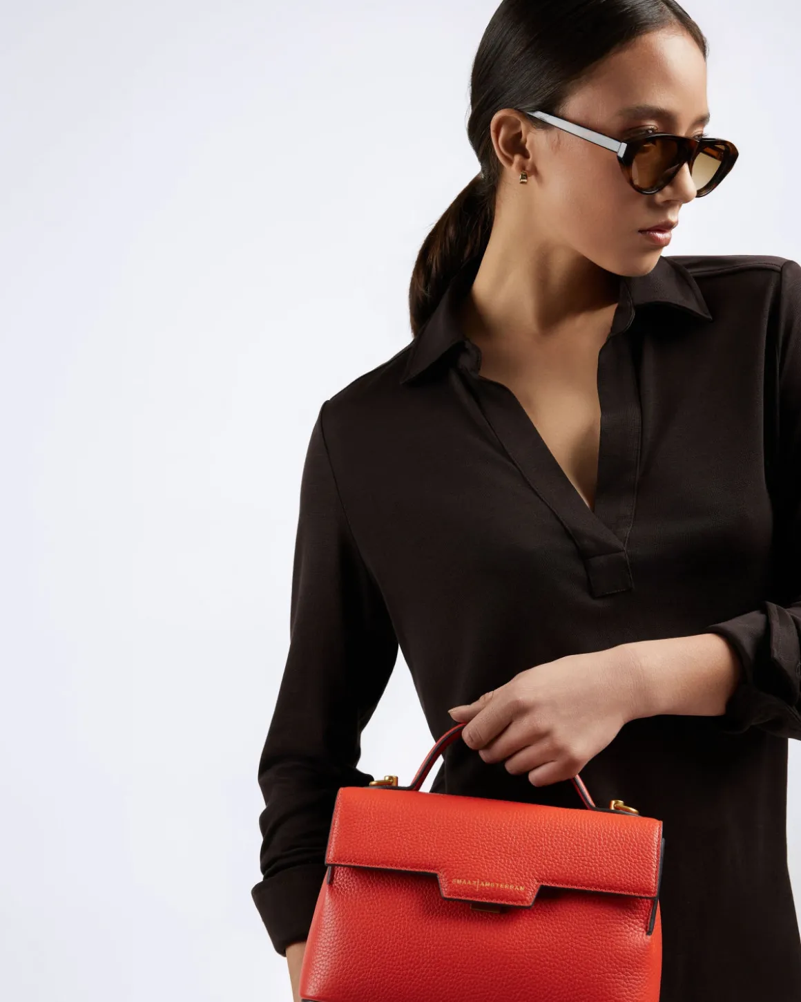 Smaak Amsterdam Crossbody Tassen-FLORA | Fire