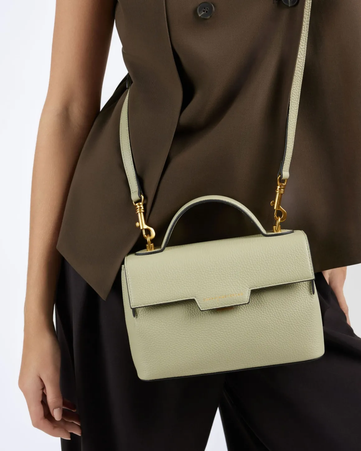 Smaak Amsterdam Crossbody Tassen-FLORA | Olive