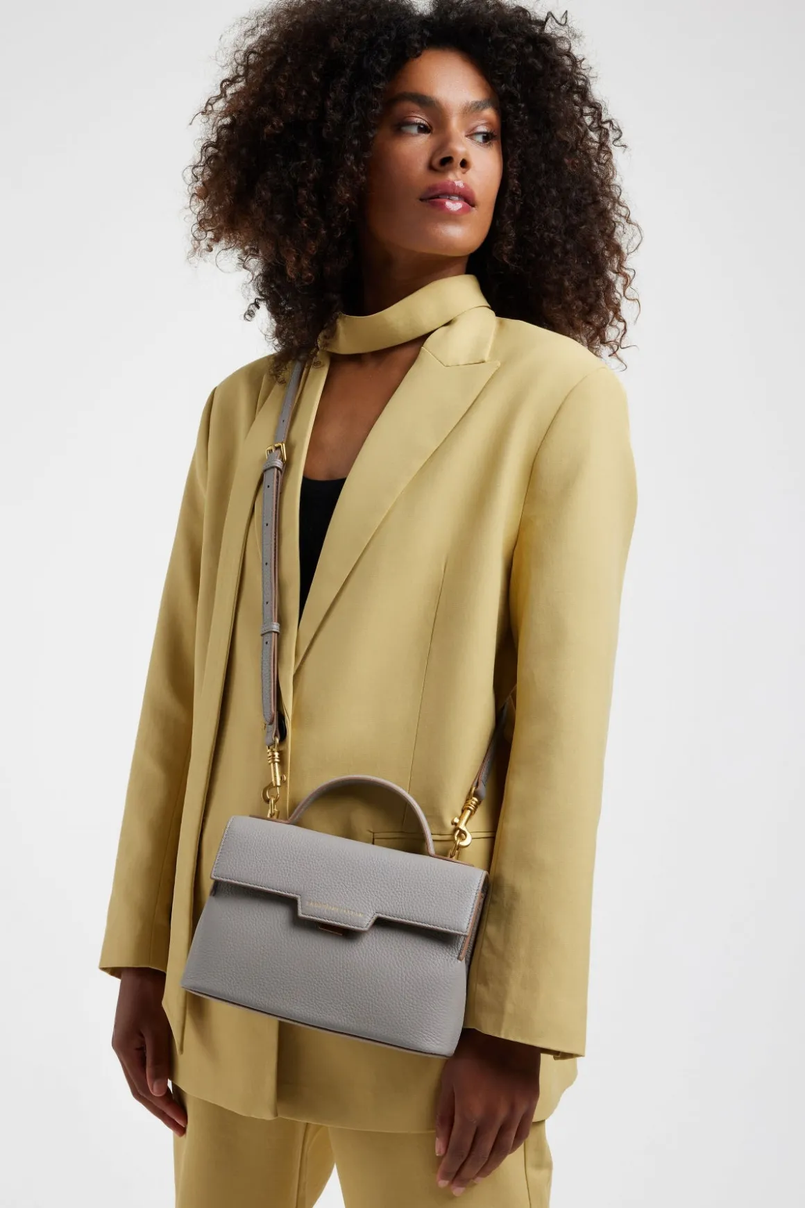Smaak Amsterdam Crossbody Tassen-FLORA | Taupe