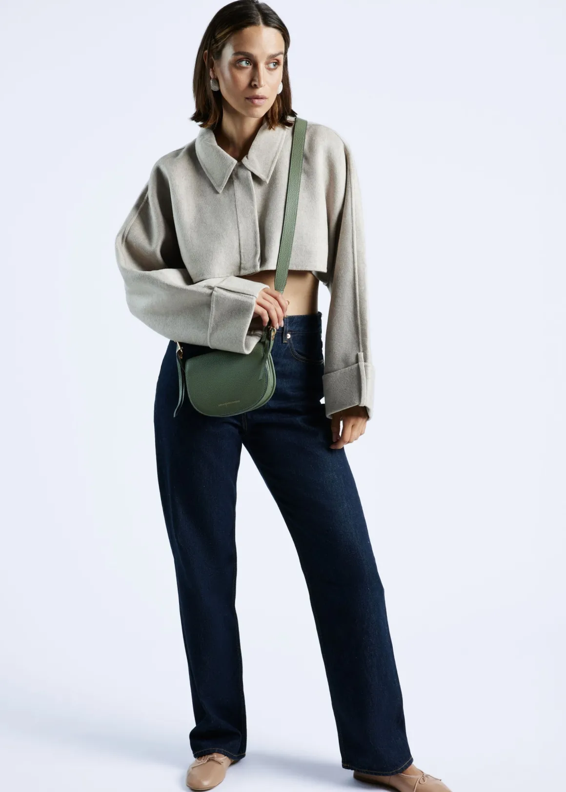 Smaak Amsterdam Crossbody Tassen-FRANKLIN | Pine