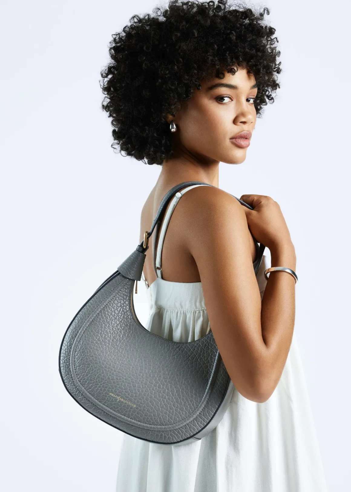 Smaak Amsterdam Crossbody Tassen | Schoudertassen-GAELLE | SLATE GREY Slategrey