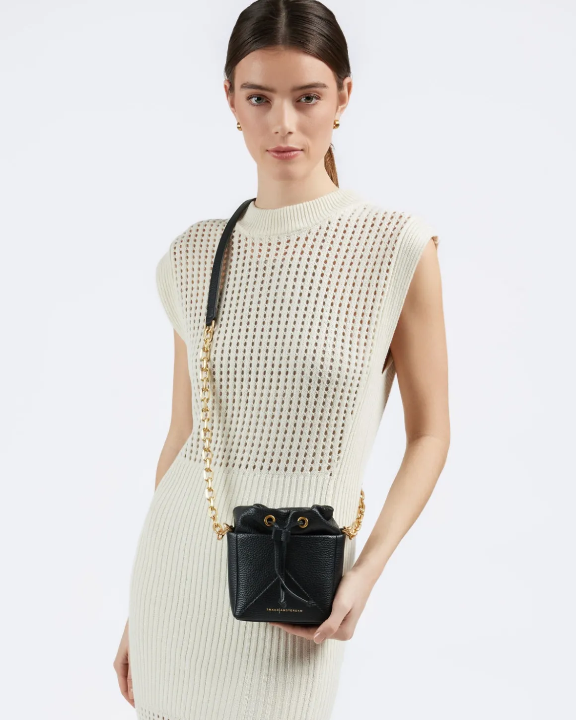 Smaak Amsterdam Crossbody Tassen-GINA (online exclusive) | Black