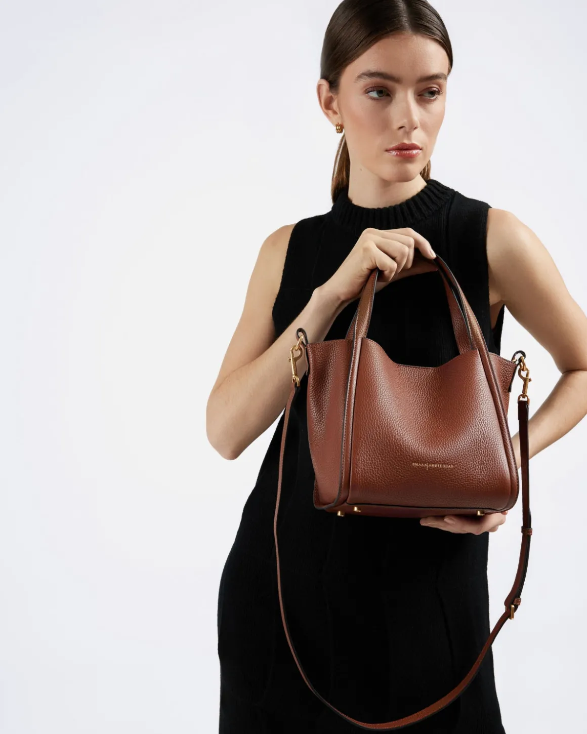 Smaak Amsterdam Handtassen | Schoudertassen-JANE | Camel
