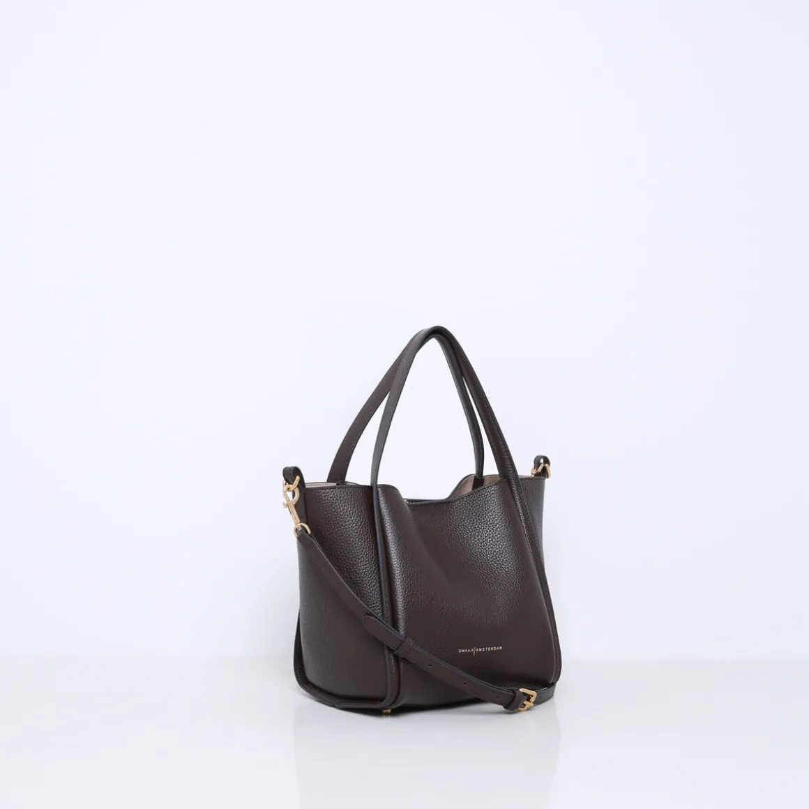 Smaak Amsterdam Handtassen | Schoudertassen-JANE | DARK CHOCOLAT Darkchocolat