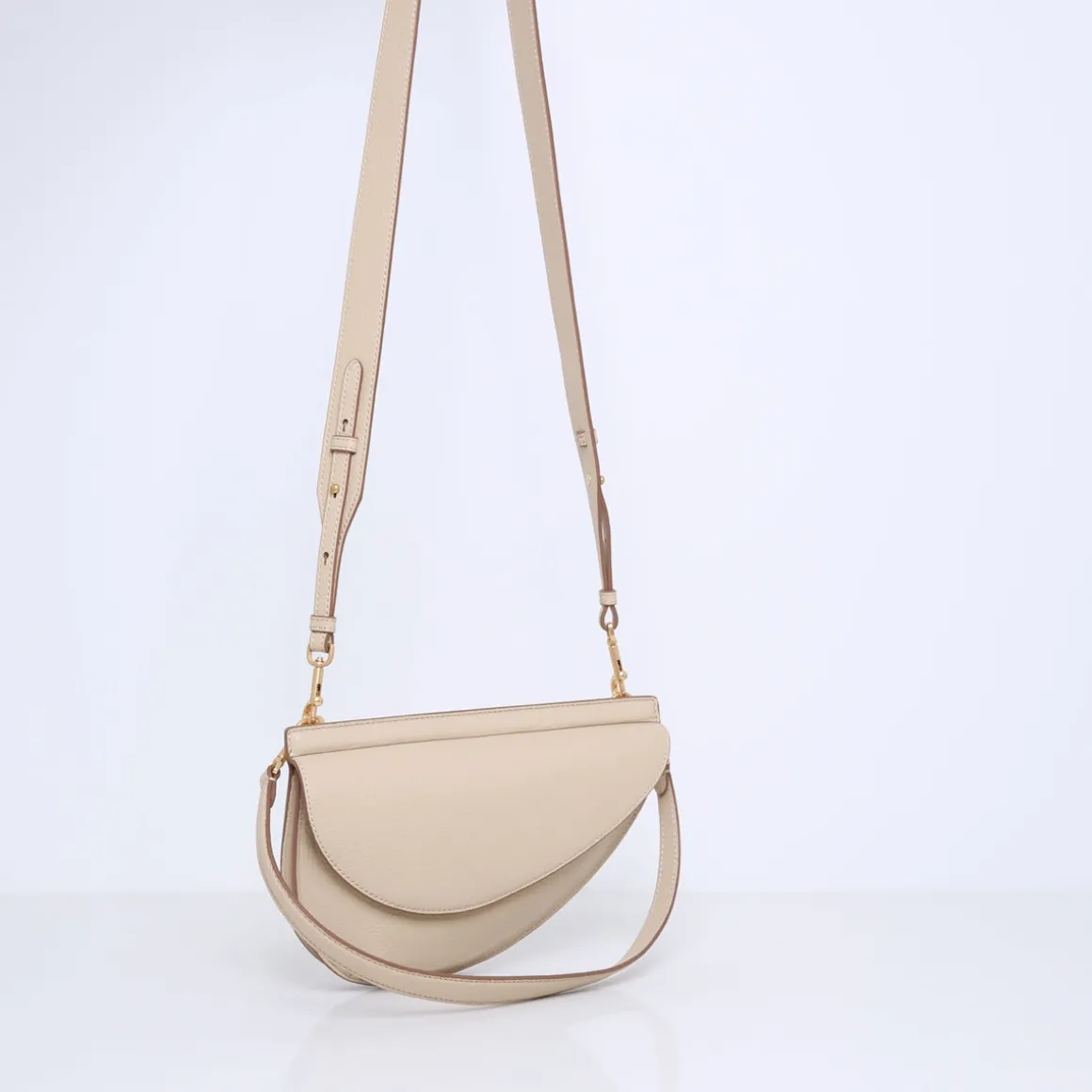 Smaak Amsterdam Crossbody Tassen | Schoudertassen-JEANNY | Limestone