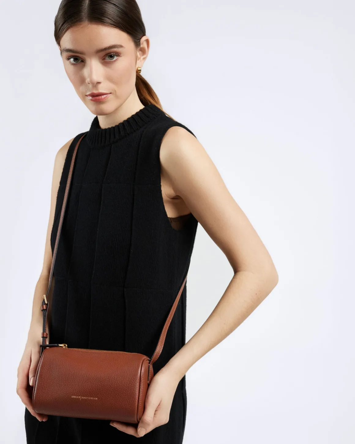 Smaak Amsterdam Crossbody Tassen | Schoudertassen-JODIE | Camel