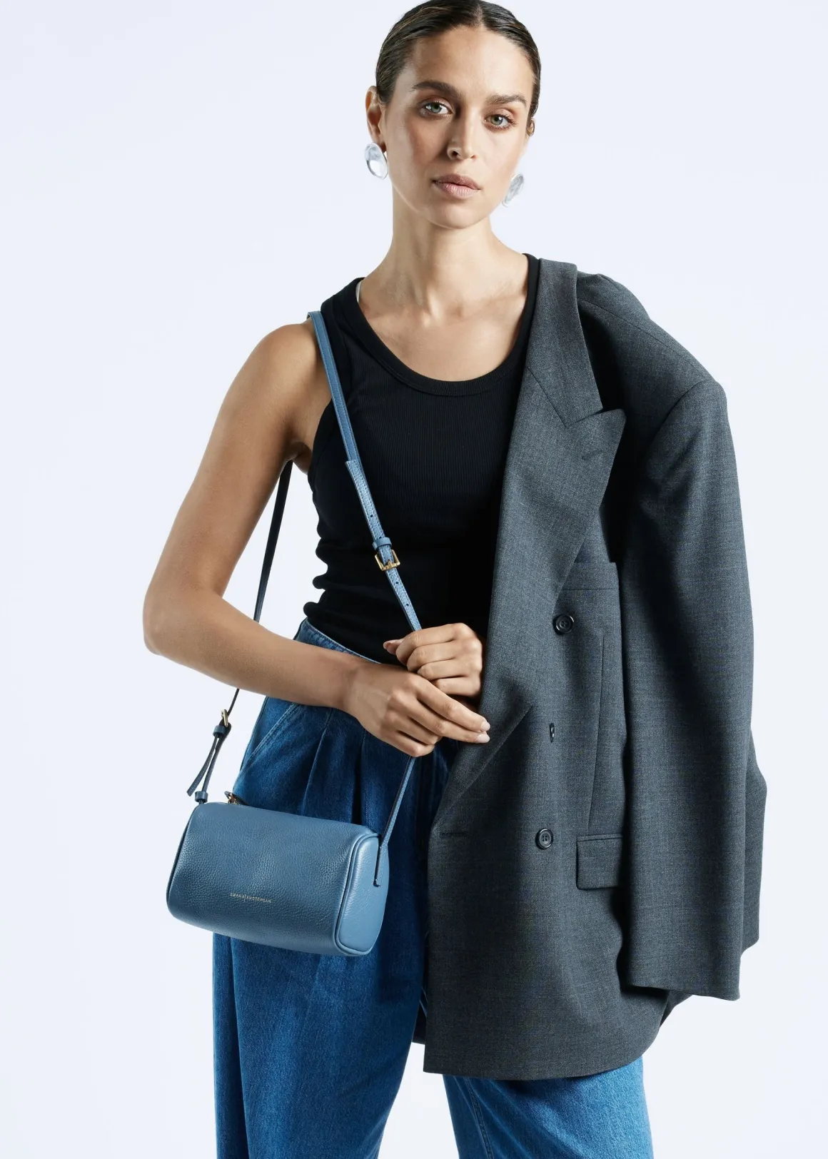 Smaak Amsterdam Crossbody Tassen | Schoudertassen-JODIE | Denim