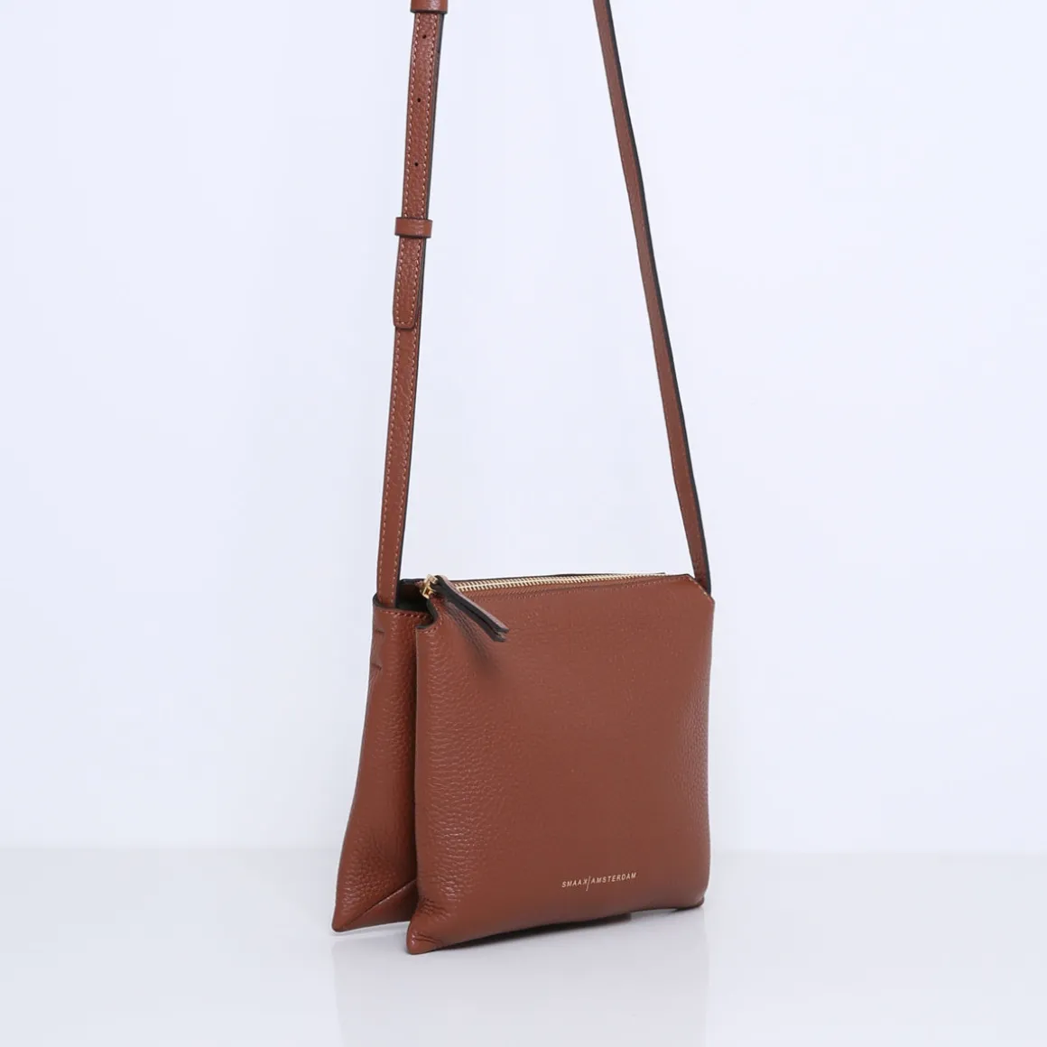 Smaak Amsterdam Crossbody Tassen | Schoudertassen-JOVI | Camel