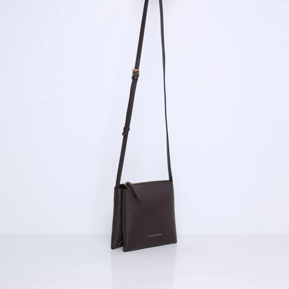 Smaak Amsterdam Crossbody Tassen | Schoudertassen-JOVI | DARK CHOCOLAT Darkchocolat