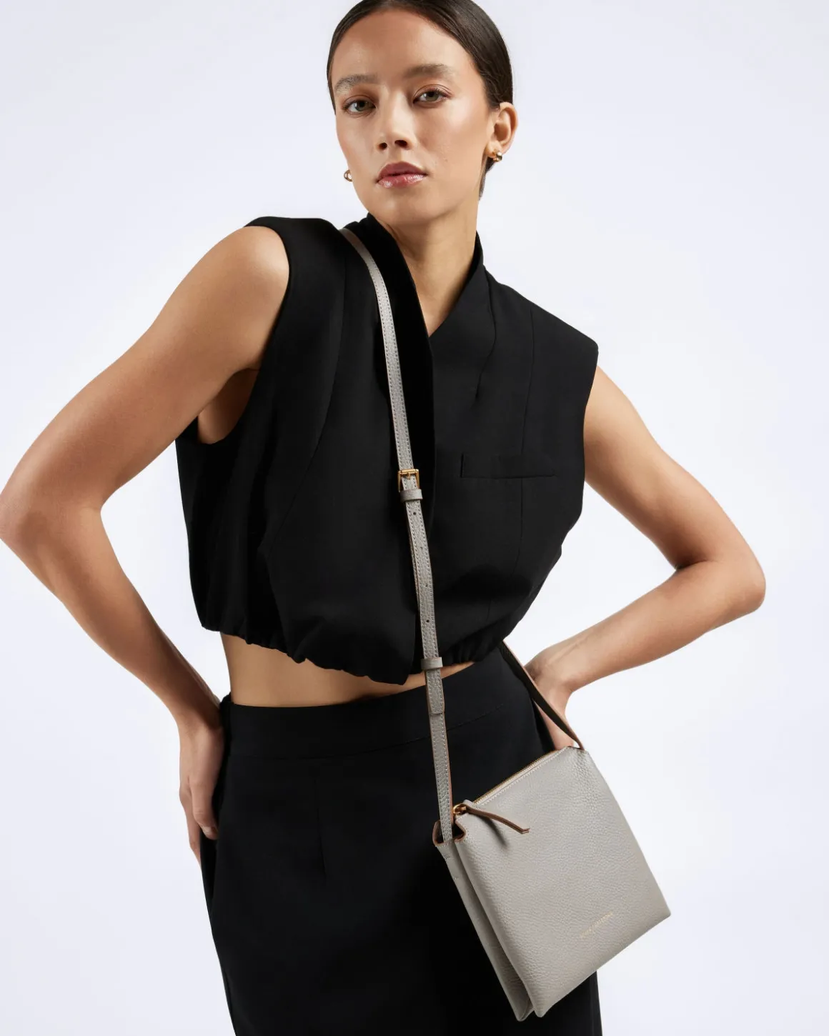 Smaak Amsterdam Crossbody Tassen | Schoudertassen-JOVI | Taupe