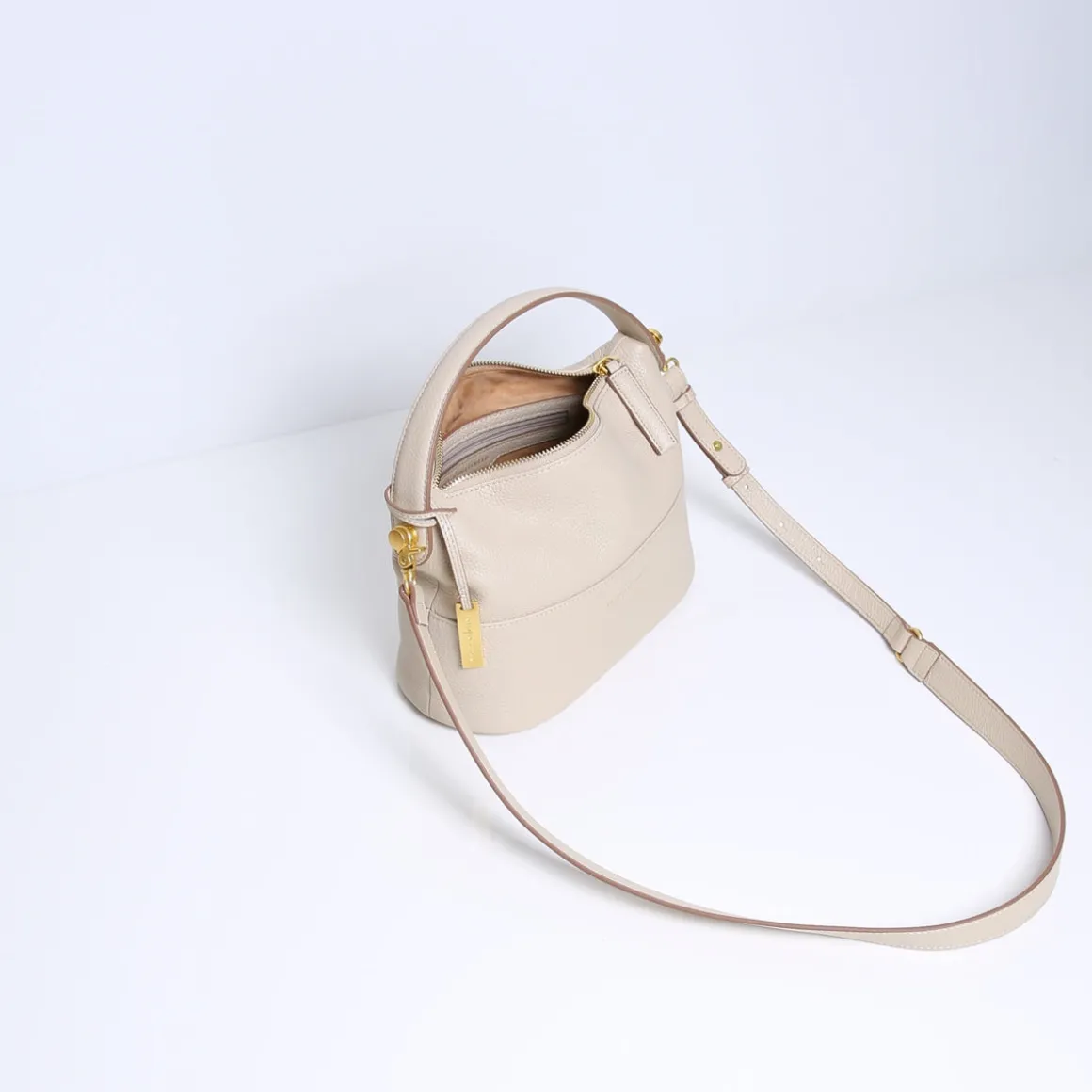 Smaak Amsterdam Handtassen | Crossbody Tassen-KIM | Limestone