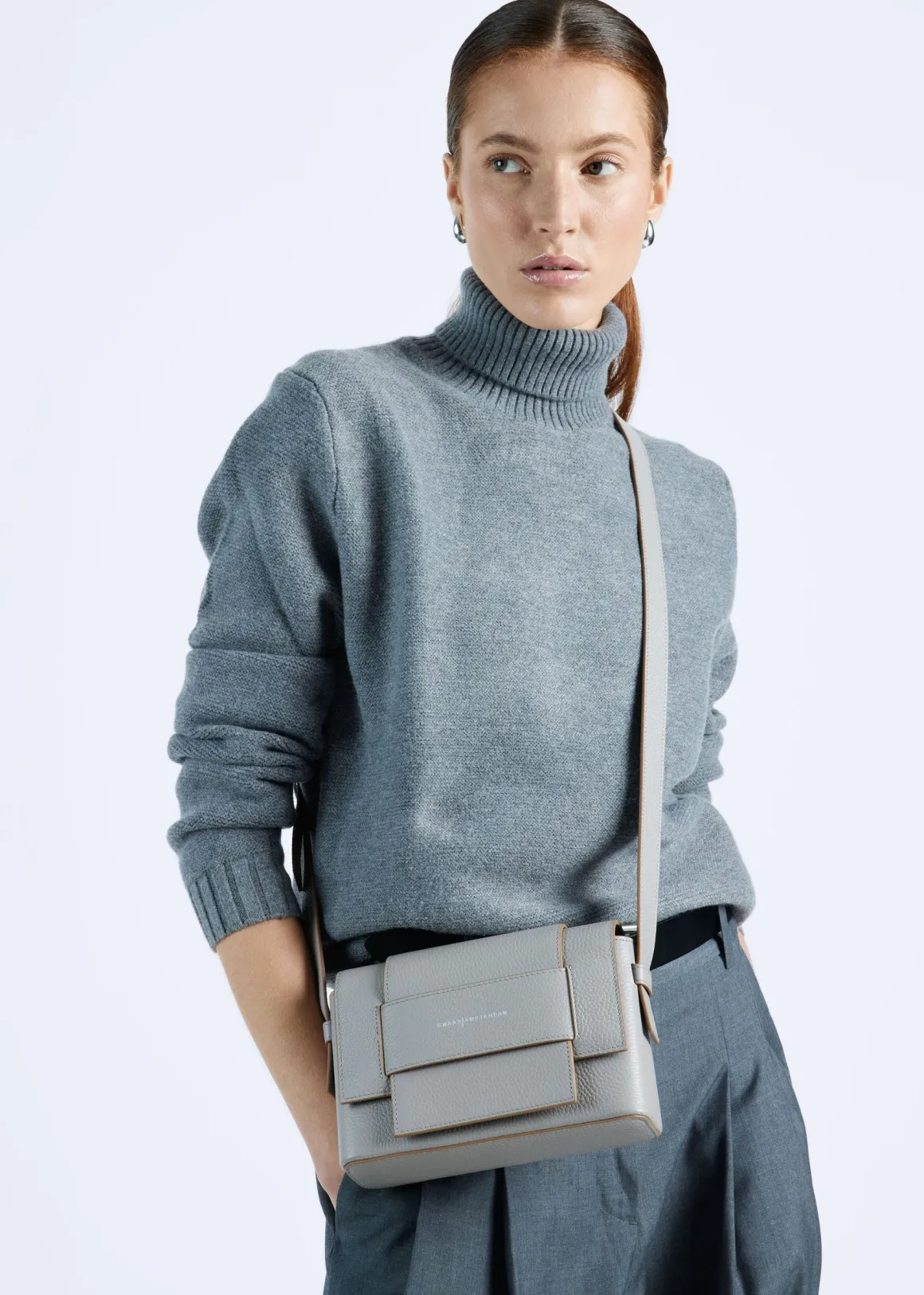 Smaak Amsterdam Crossbody Tassen-MEGAN | Taupe