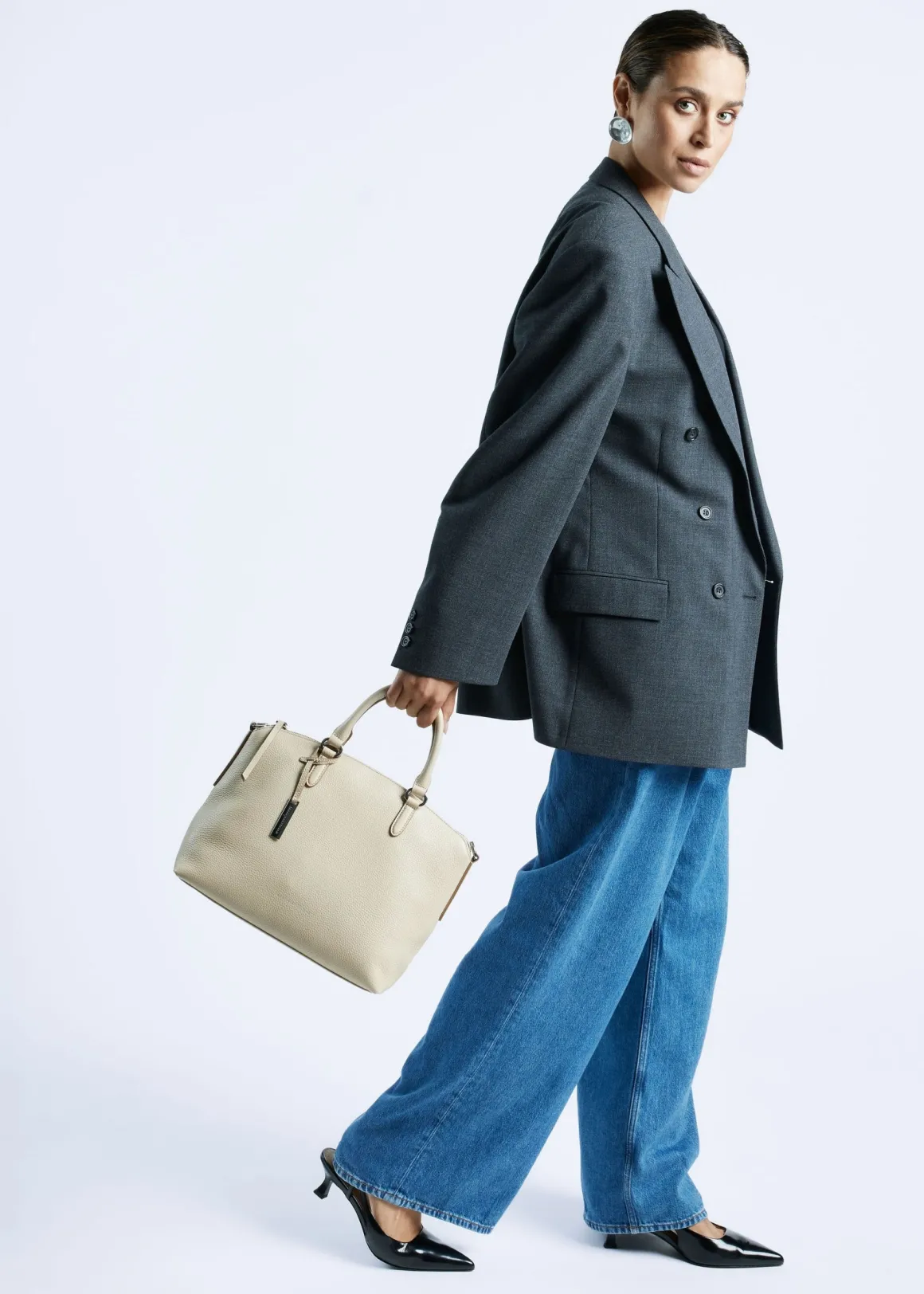 Smaak Amsterdam Handtassen | Crossbody Tassen-METTE | Limestone