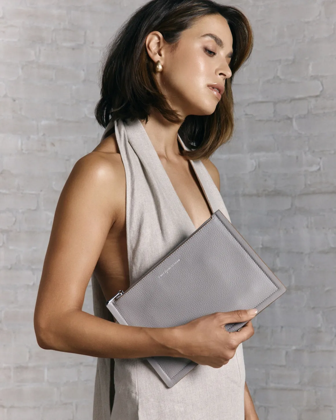 Smaak Amsterdam Alle Accessoires-POUCH | Taupe