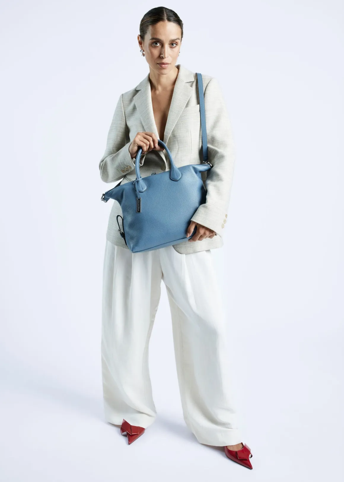Smaak Amsterdam Handtassen | Crossbody Tassen-ROSE | Denim