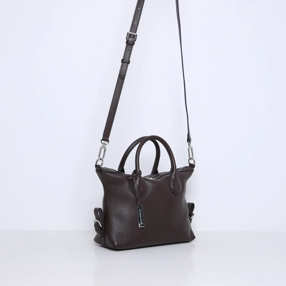 Smaak Amsterdam Handtassen | Crossbody Tassen-ROSE - MINI | DARK CHOCOLAT Darkchocolat