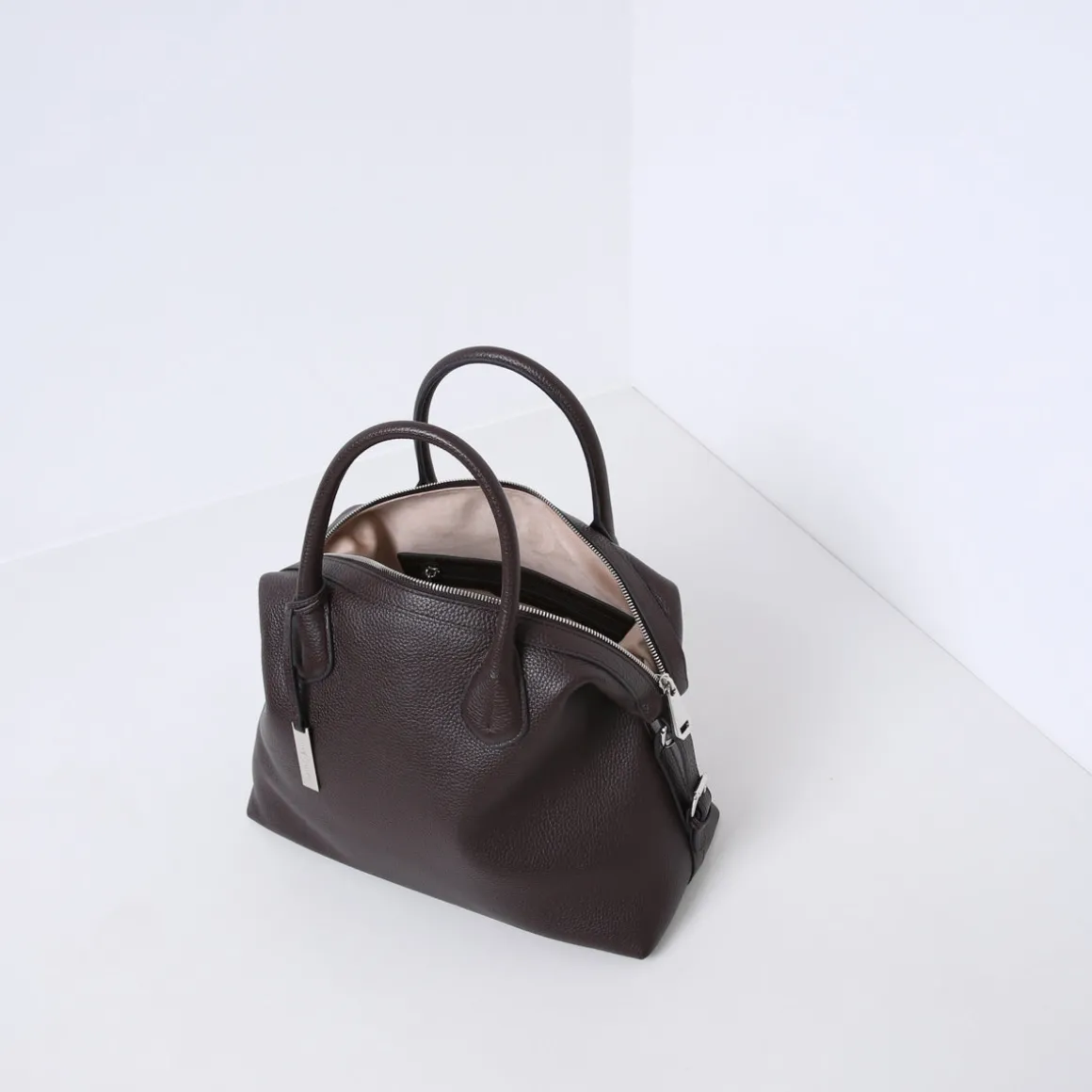 Smaak Amsterdam Handtassen | Crossbody Tassen-ROSE - MINI | DARK CHOCOLAT Darkchocolat