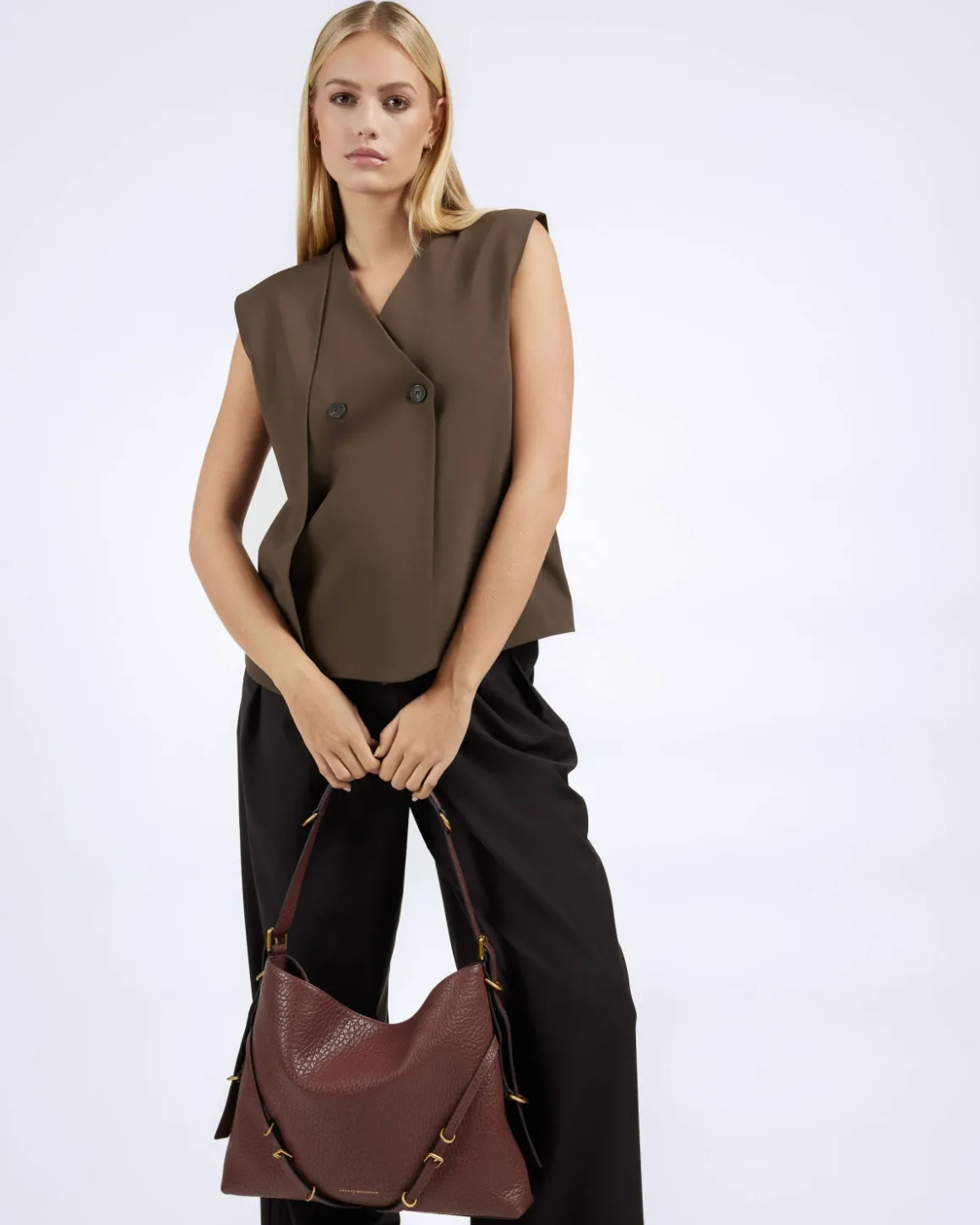 Smaak Amsterdam Crossbody Tassen | Schoudertassen-ROZA (online exclusive) | Plum