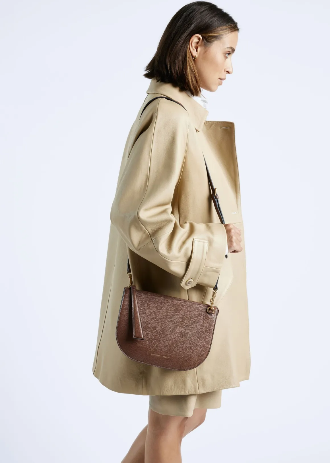 Smaak Amsterdam Crossbody Tassen | Schoudertassen-SILKE | Camel