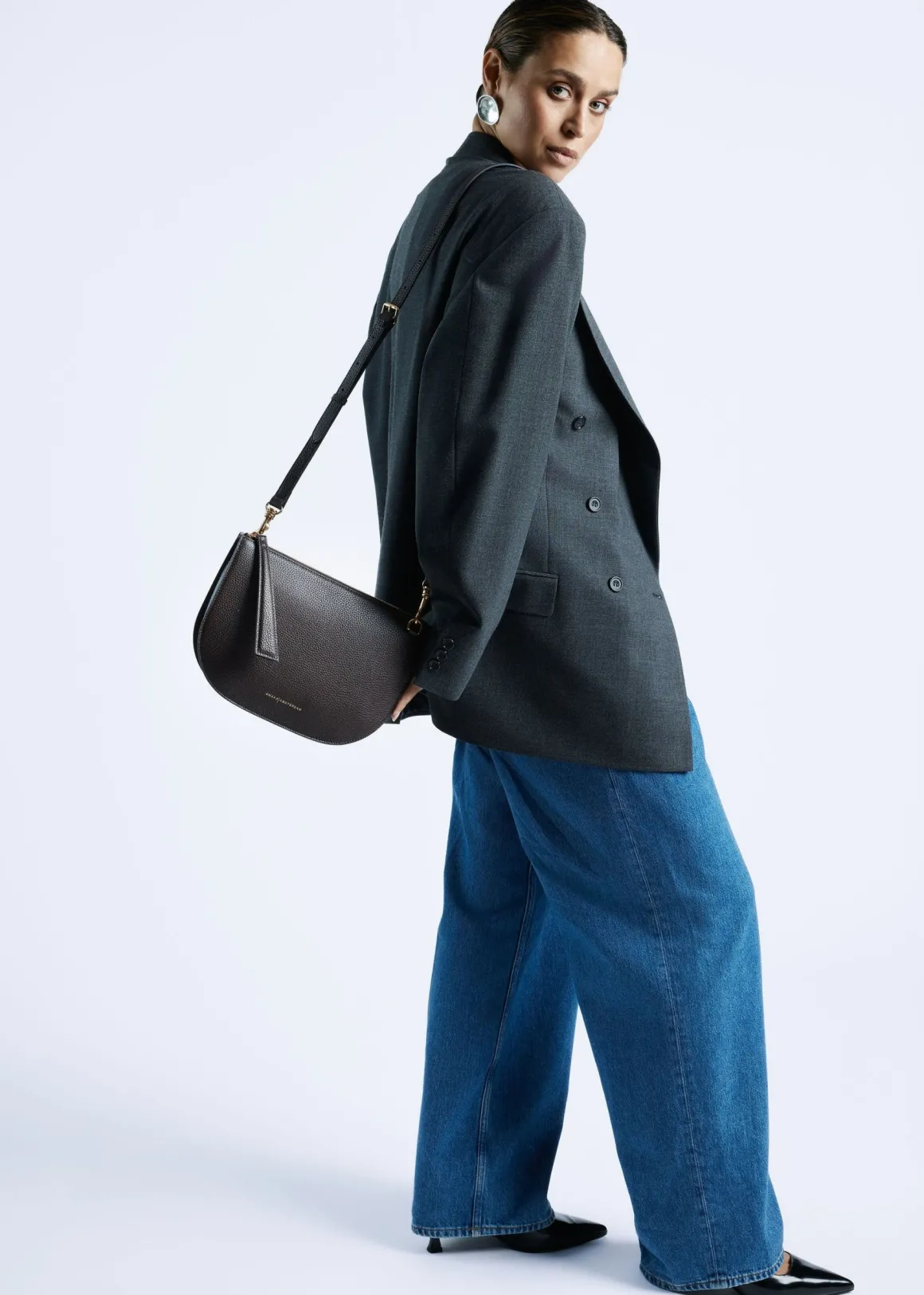 Smaak Amsterdam Crossbody Tassen | Schoudertassen-SILKE | DARK CHOCOLAT Darkchocolat