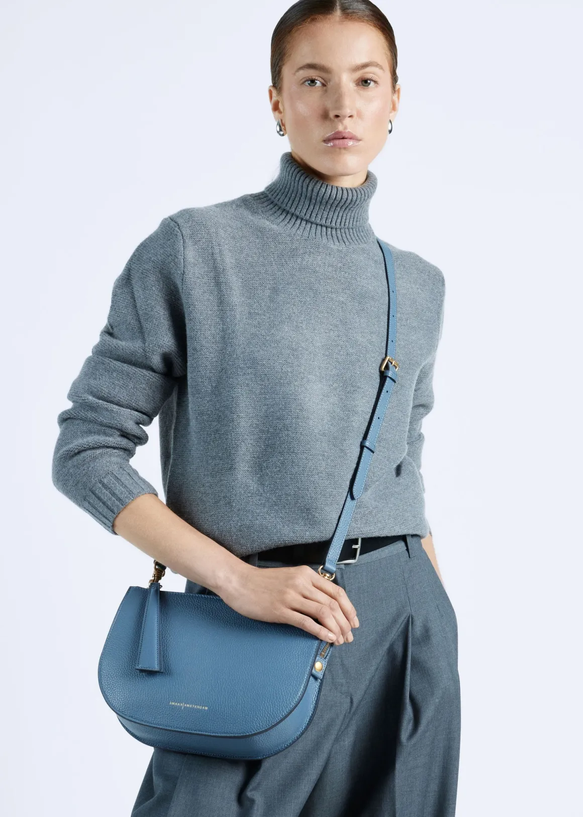 Smaak Amsterdam Crossbody Tassen | Schoudertassen-SILKE | Denim