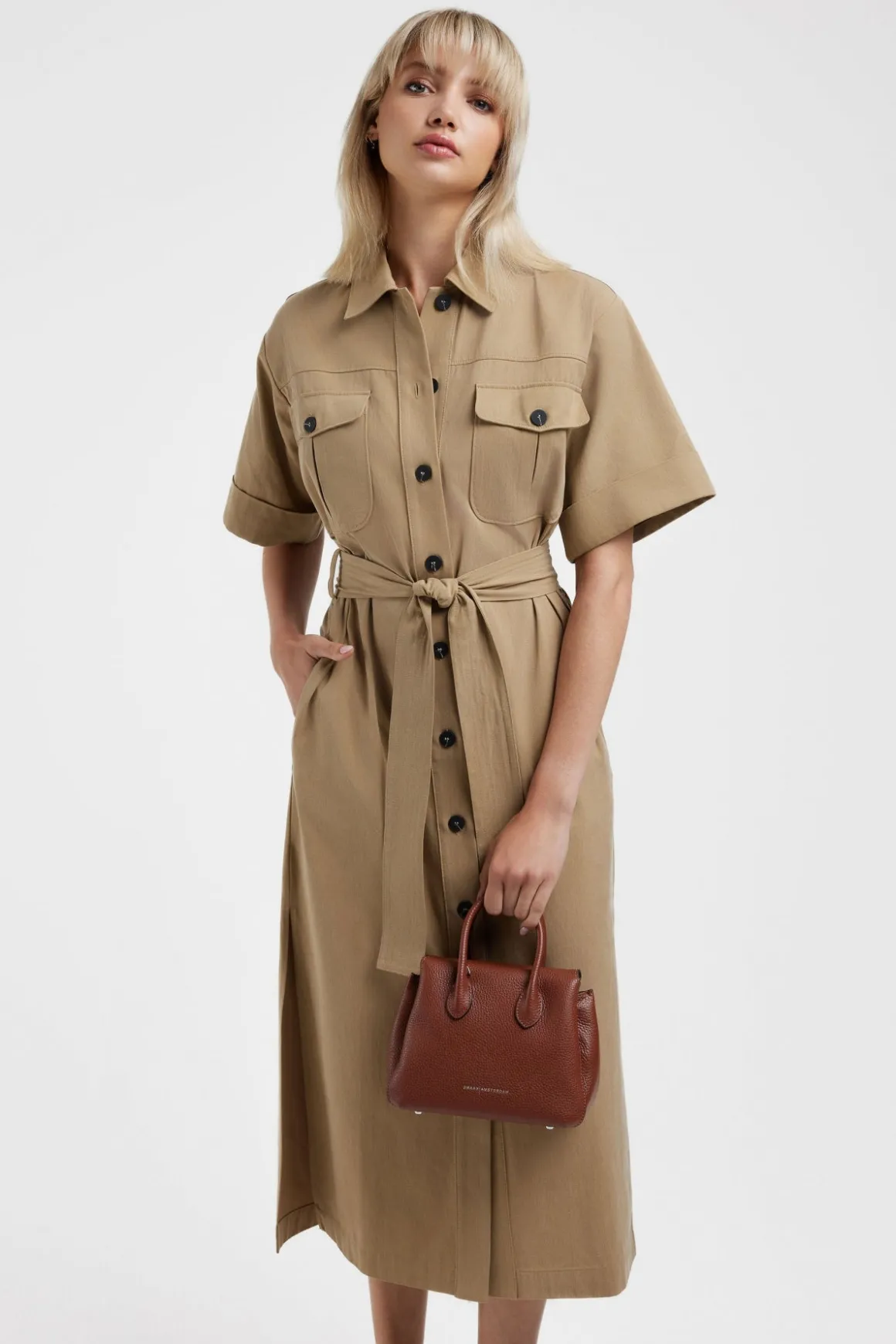 Smaak Amsterdam Handtassen | Crossbody Tassen-TIMON (online exclusive) | Camel